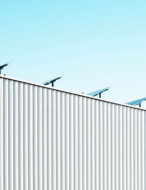 Solar Heaters On Roof Top