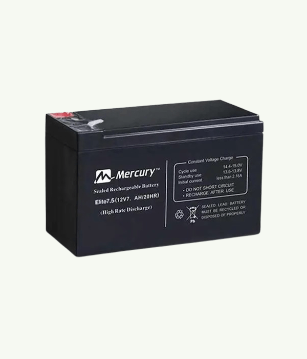 MERCURY 7.5AH/12V Battery