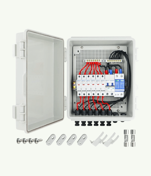 Newsongglobaltech. AC/DC Combiner Box (Big 63A)