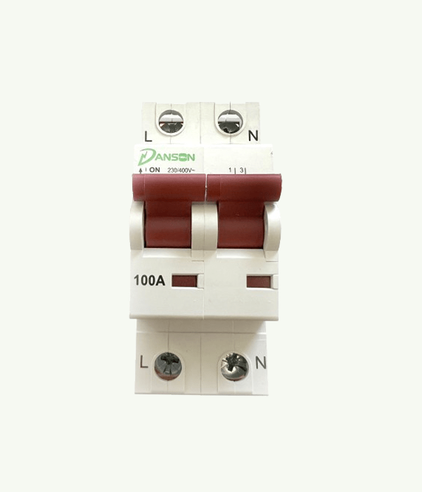 DD 100A AC Breaker (Double Pole)