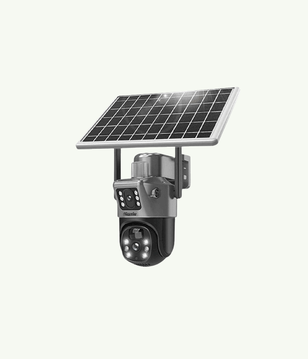 Newsong Dual Lens Solar Camera